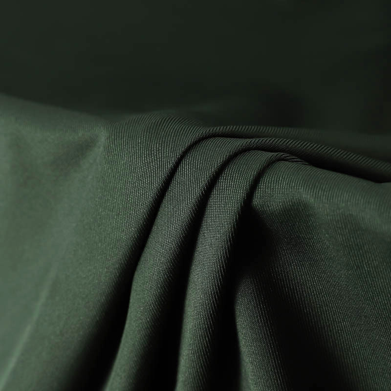 روکش لباس کامپوزیت 75D کاملاً پلی استر پارچه تخت یک طرفه