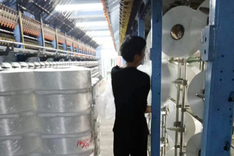 منطقه آویز سیم تولید DTY