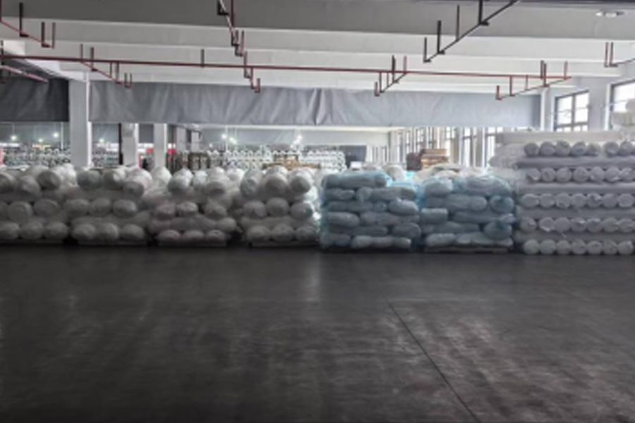 تولید پارچه خاکستری منطقه قرار دادن محصول نهایی