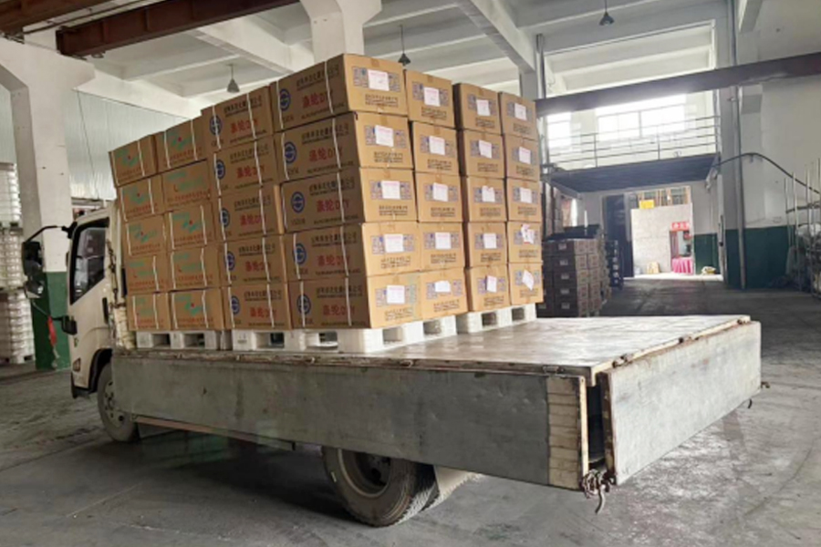 انبار محصول نهایی تولید DTY