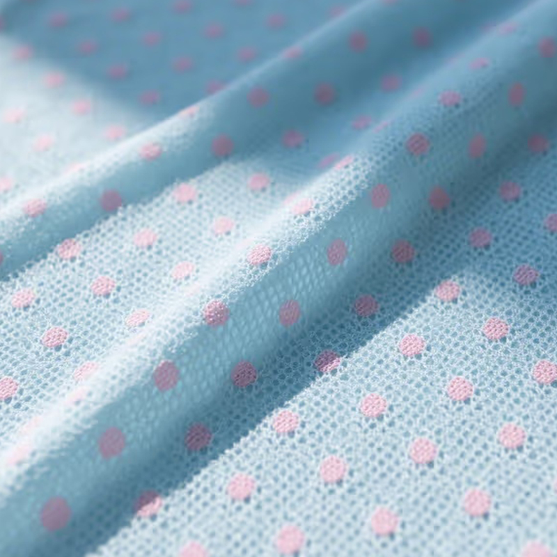 پارچه پرنده توری نقطه ای